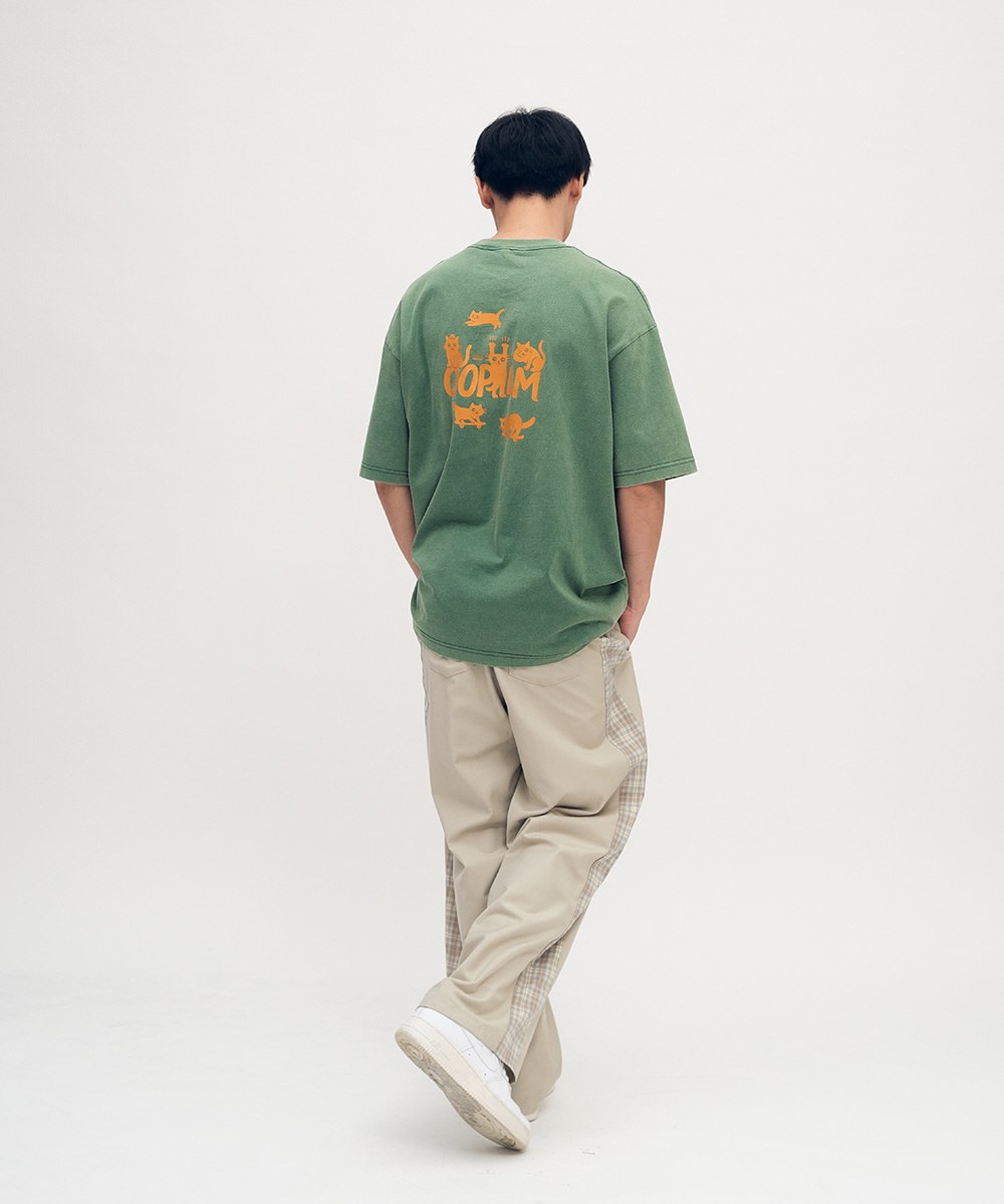 貓貓派對水洗TEE