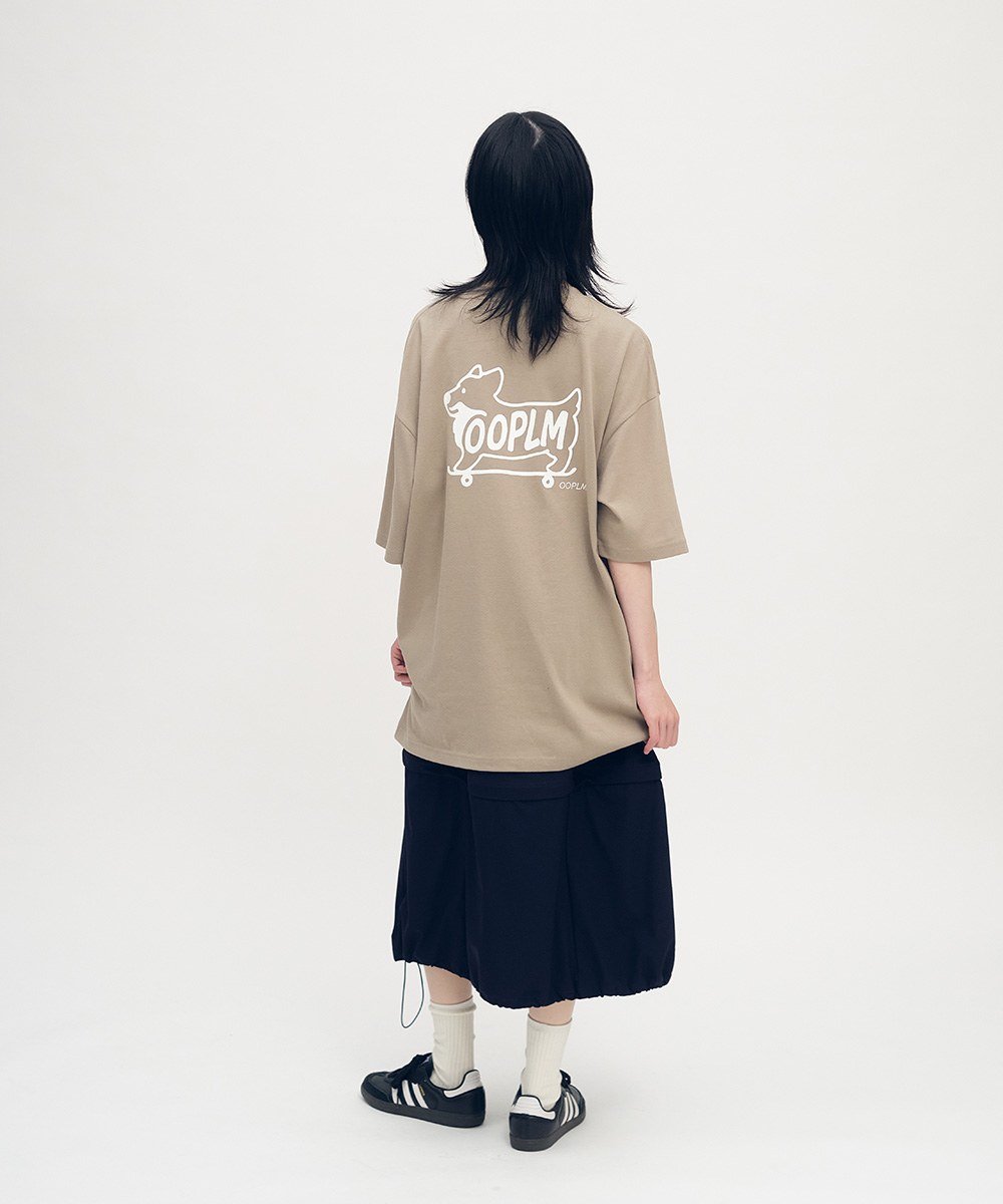 柯基狗狗滑板TEE