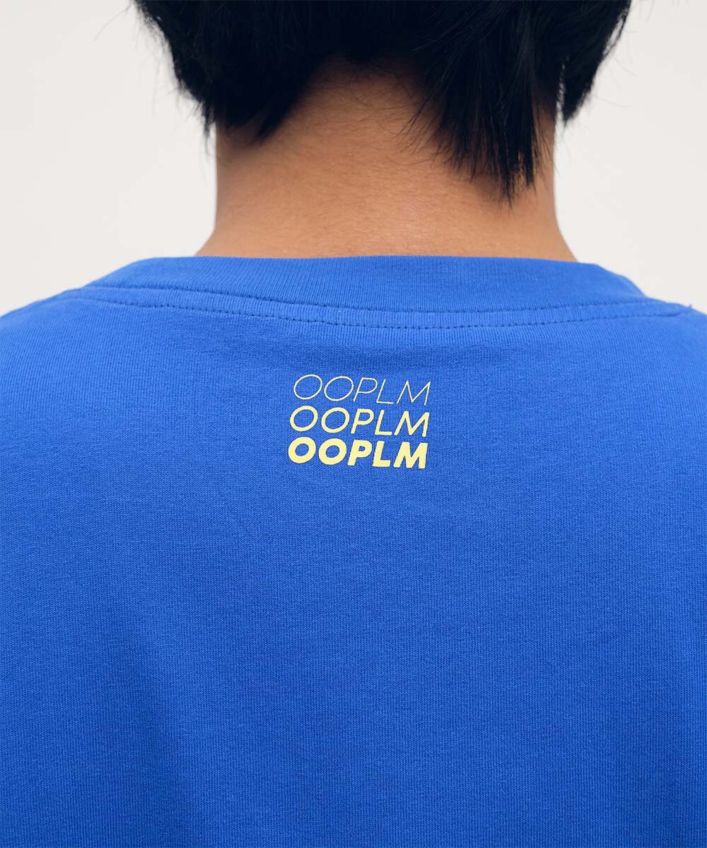 噴漆LOGO洗舊感長TEE