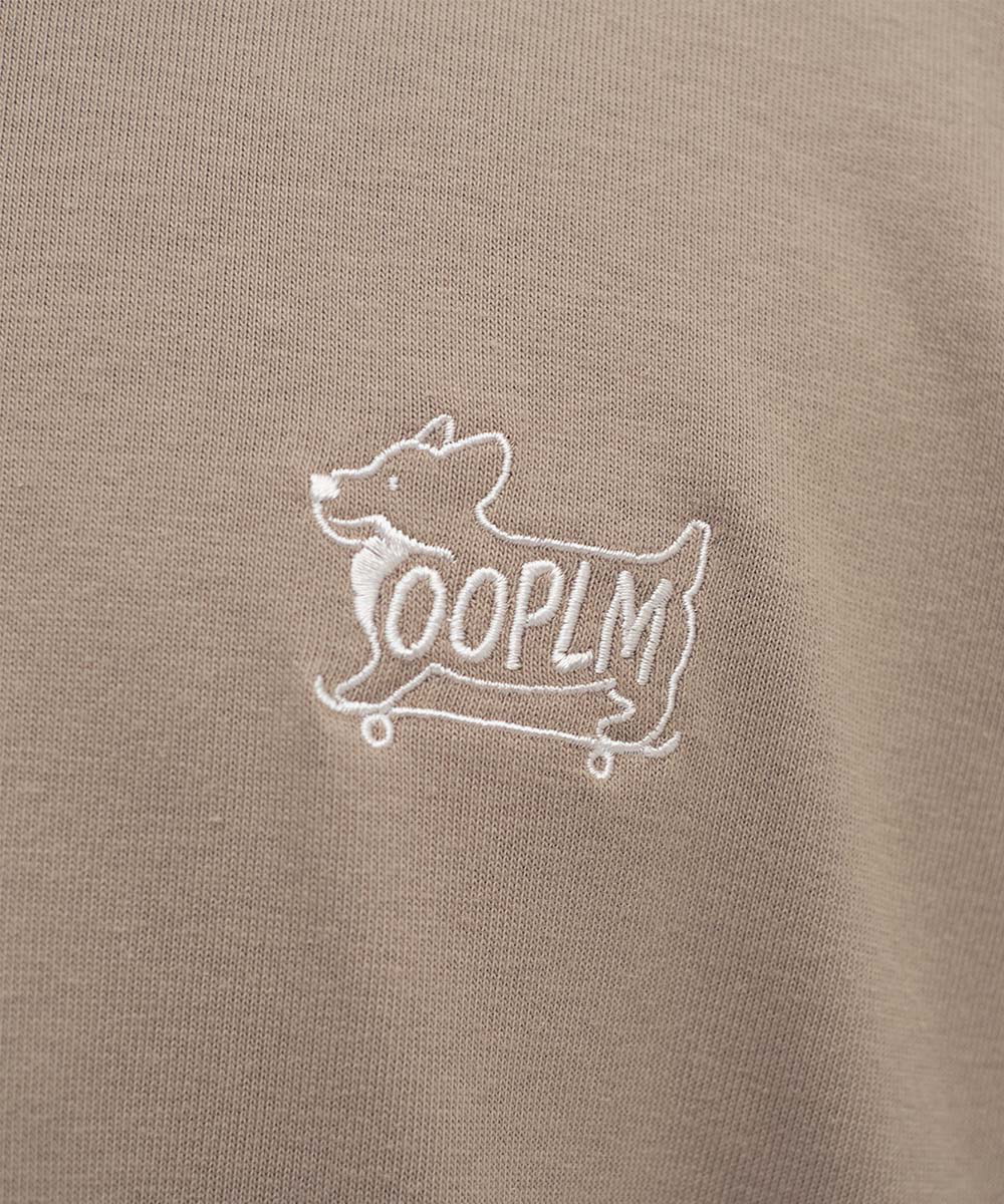 柯基狗狗滑板長TEE