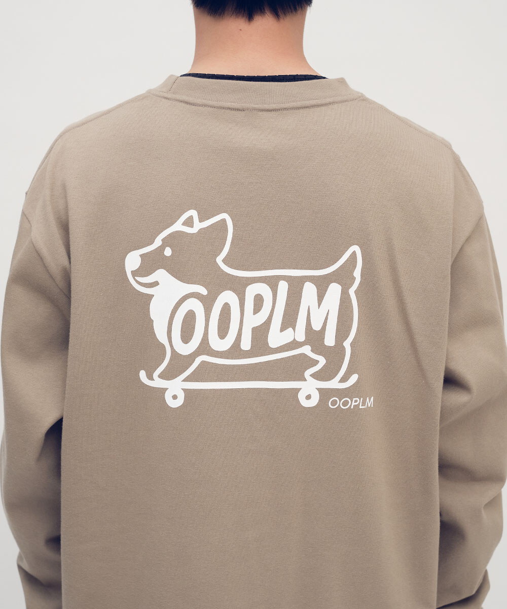 柯基狗狗滑板長TEE