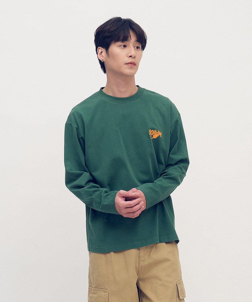 貓貓派對水洗長TEE