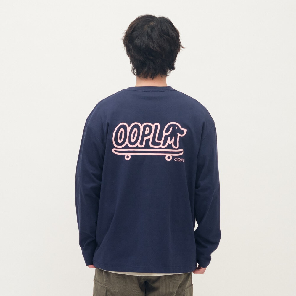 臘腸狗狗滑板長TEE