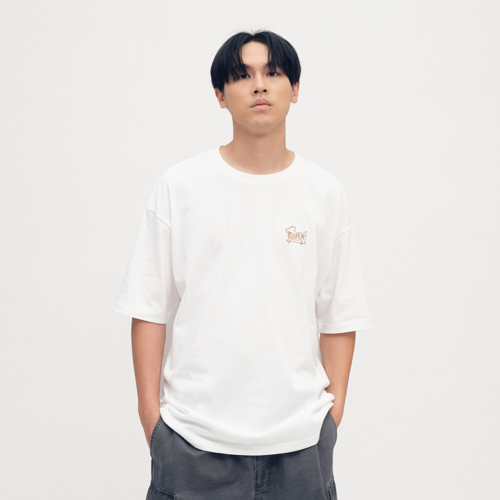 柯基狗狗滑板短TEE