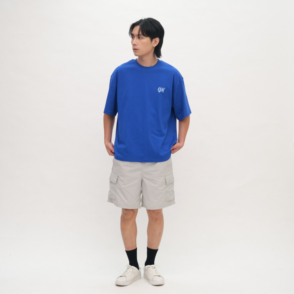 日常草寫LOGO圖TEE