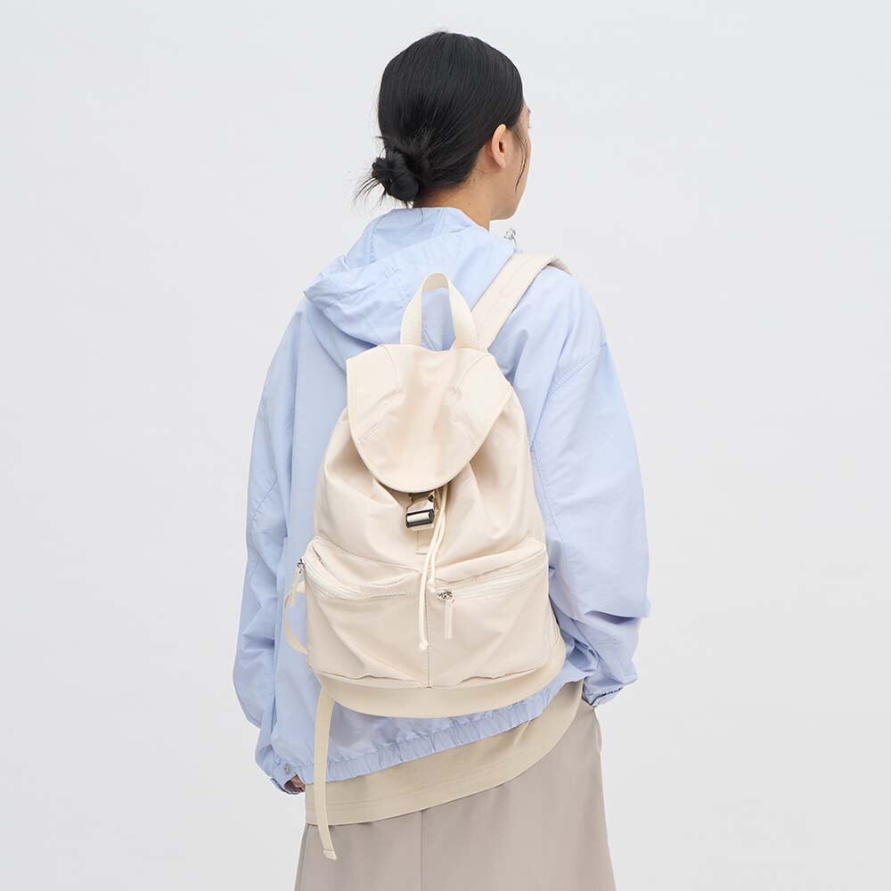 尼龍束口大口袋後背包