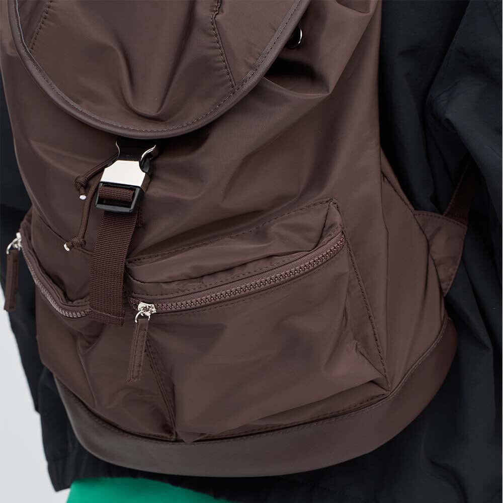 尼龍束口大口袋後背包