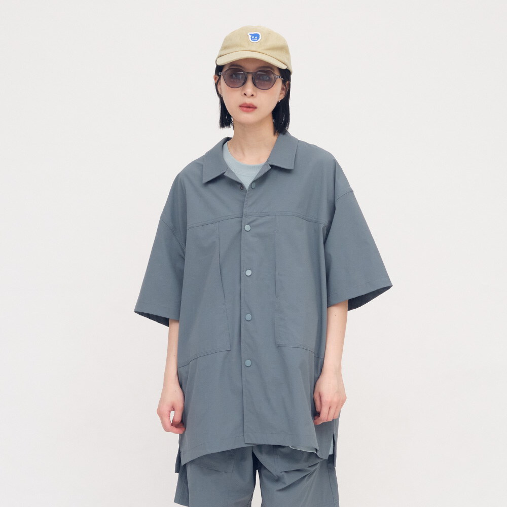 山系壓釦襯衫