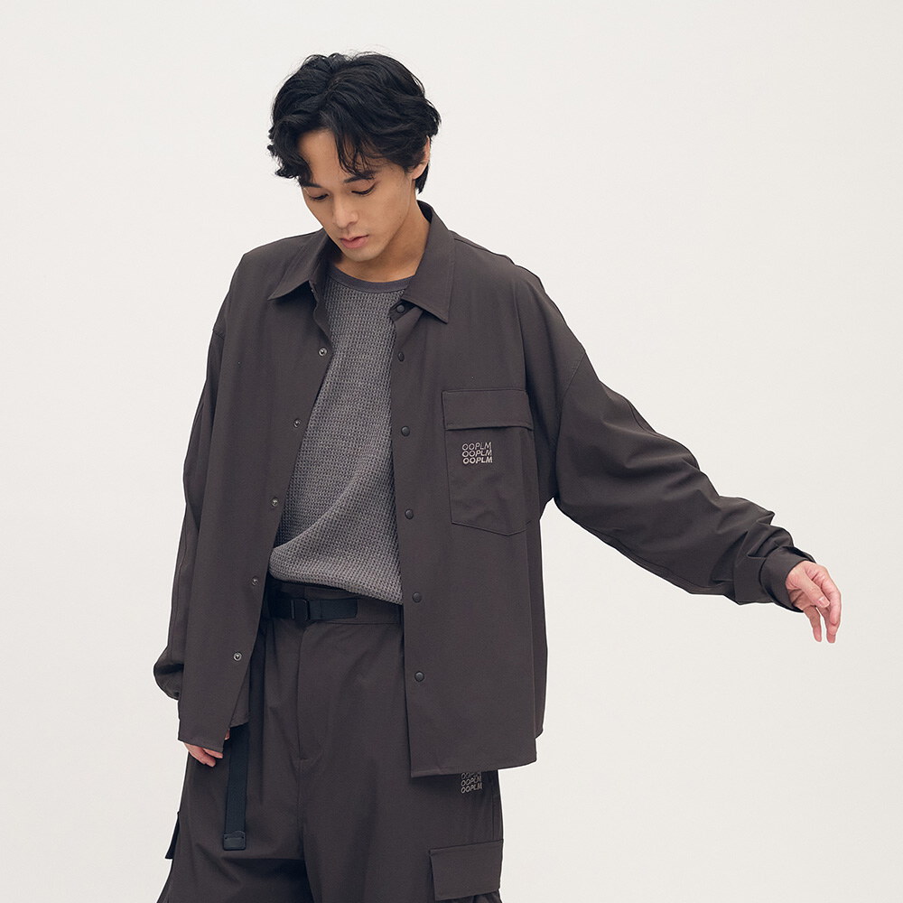 抗撕裂長袖口袋襯衫