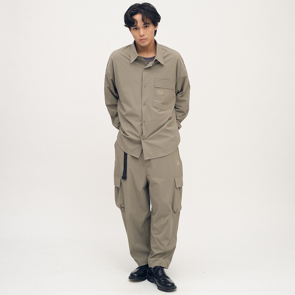 抗撕裂長袖口袋襯衫