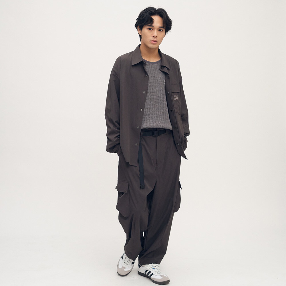 抗撕裂長袖口袋襯衫