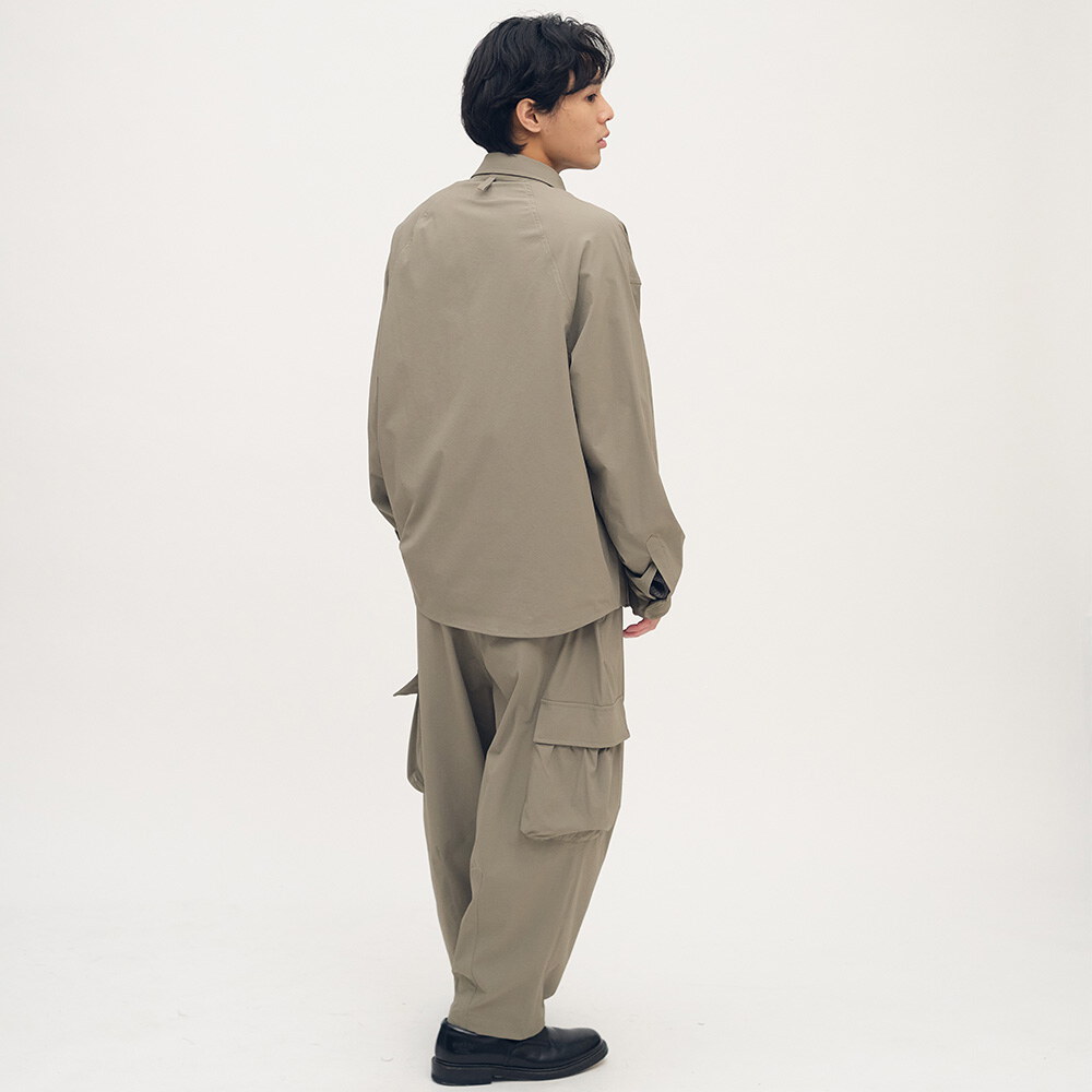 抗撕裂長袖口袋襯衫