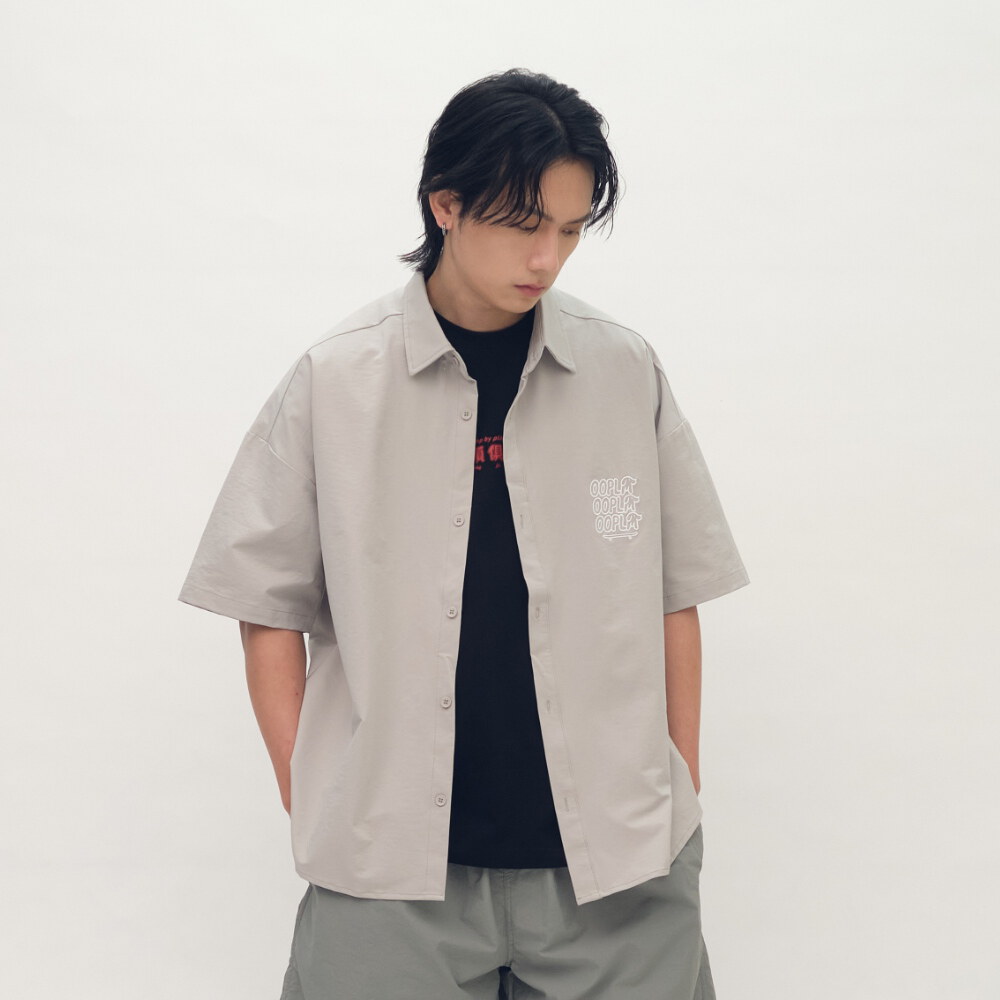 臘腸狗狗滑板短袖襯衫