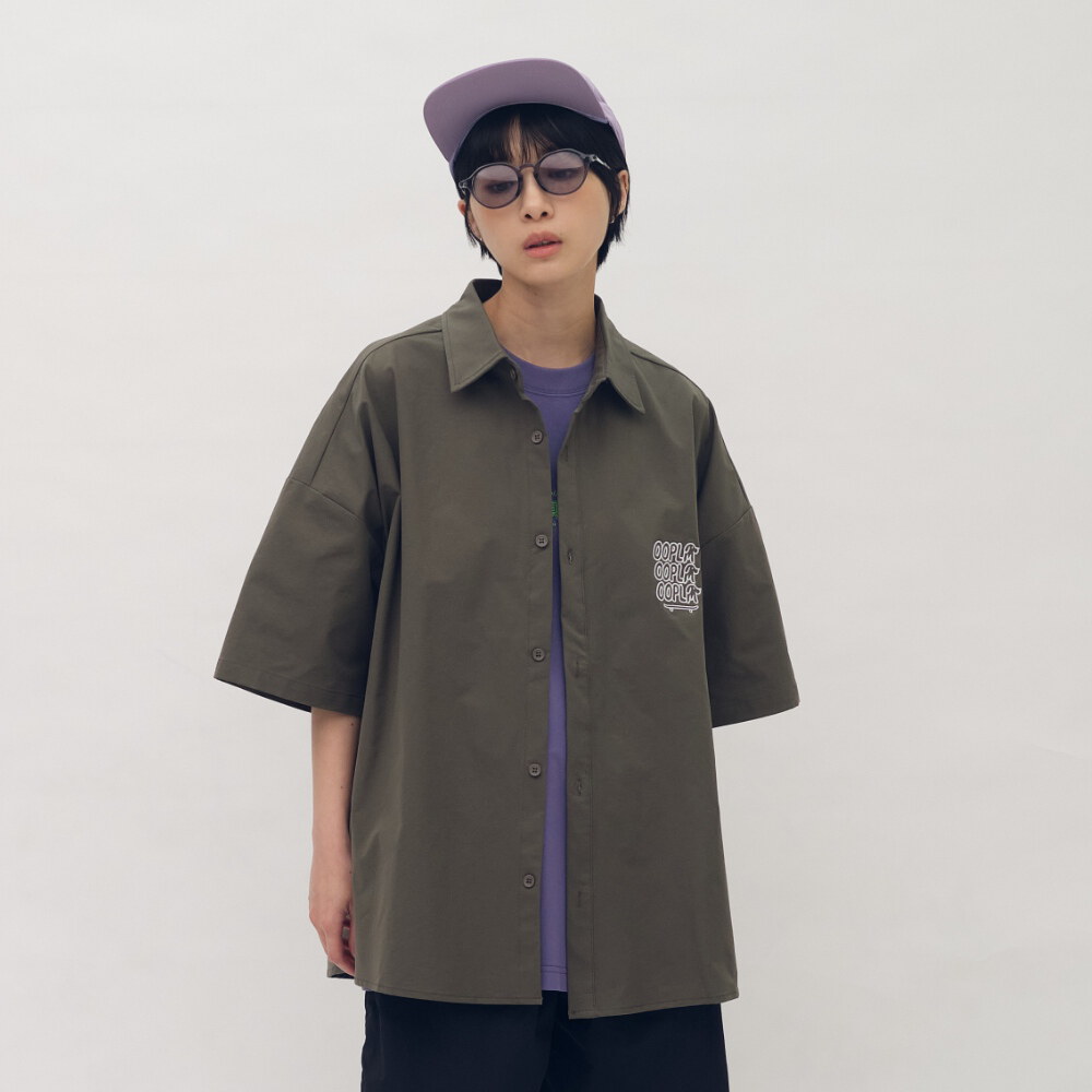 臘腸狗狗滑板短袖襯衫