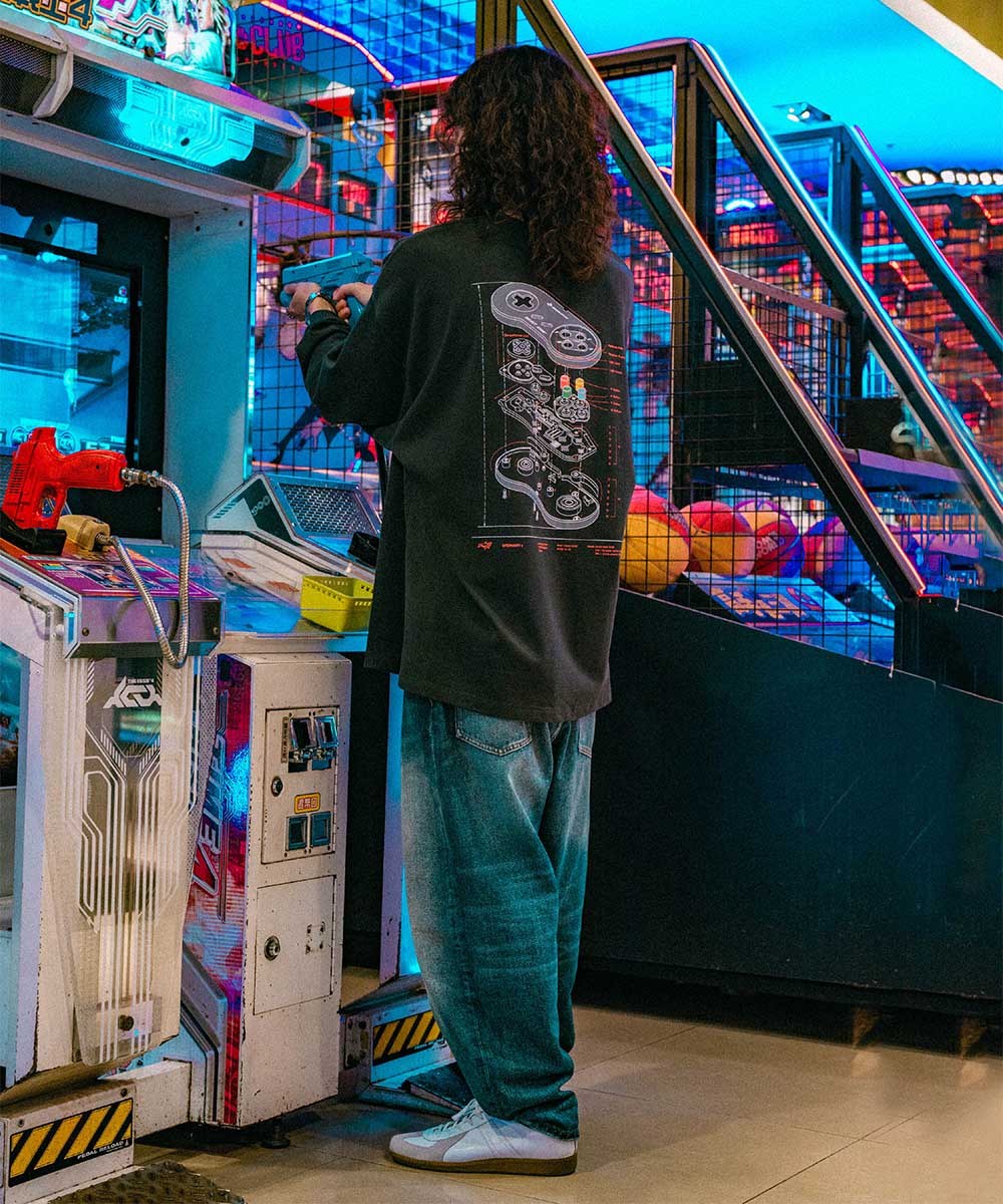 ORDINARY 遊戲機解構長tee