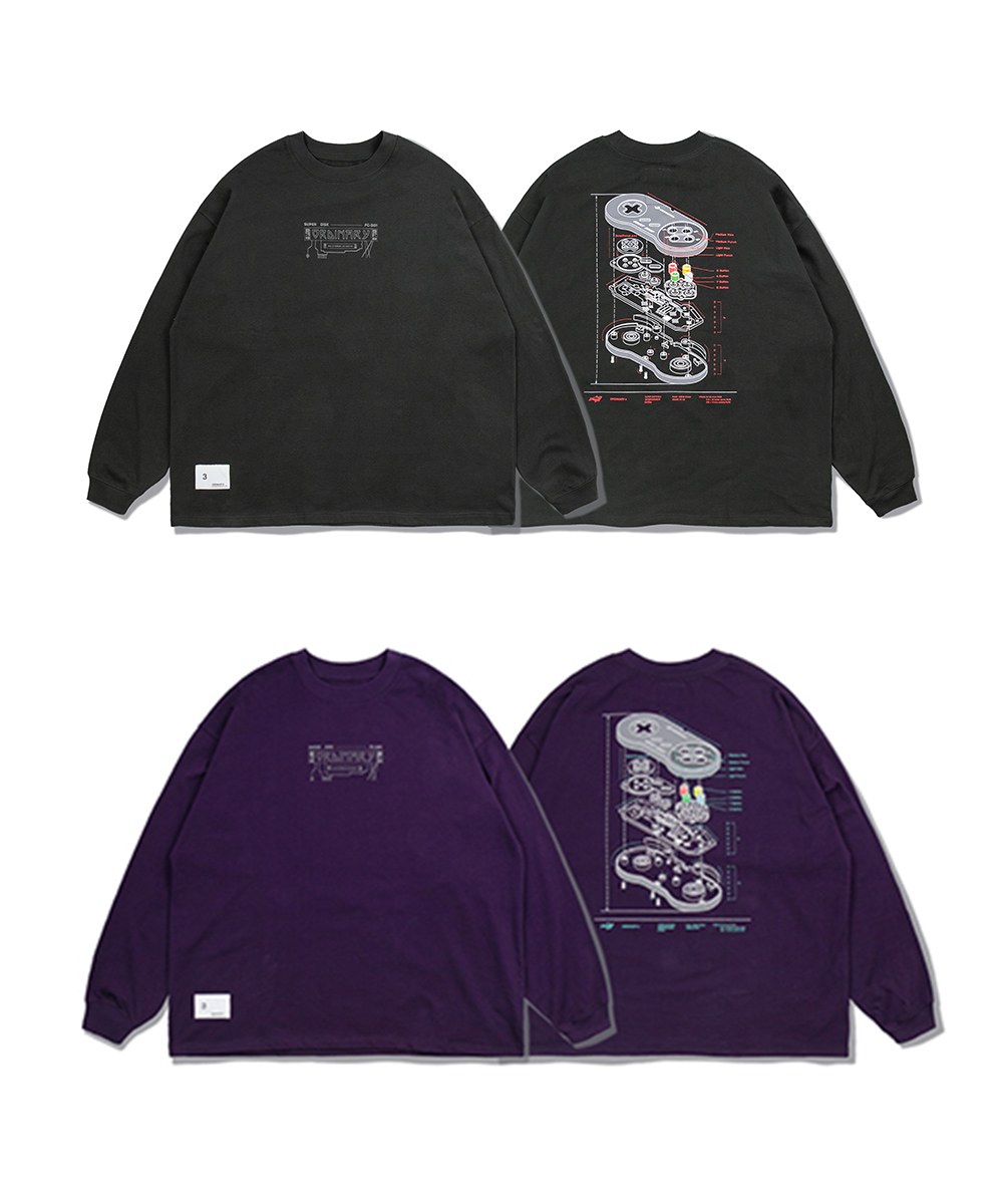 ORDINARY 遊戲機解構長tee