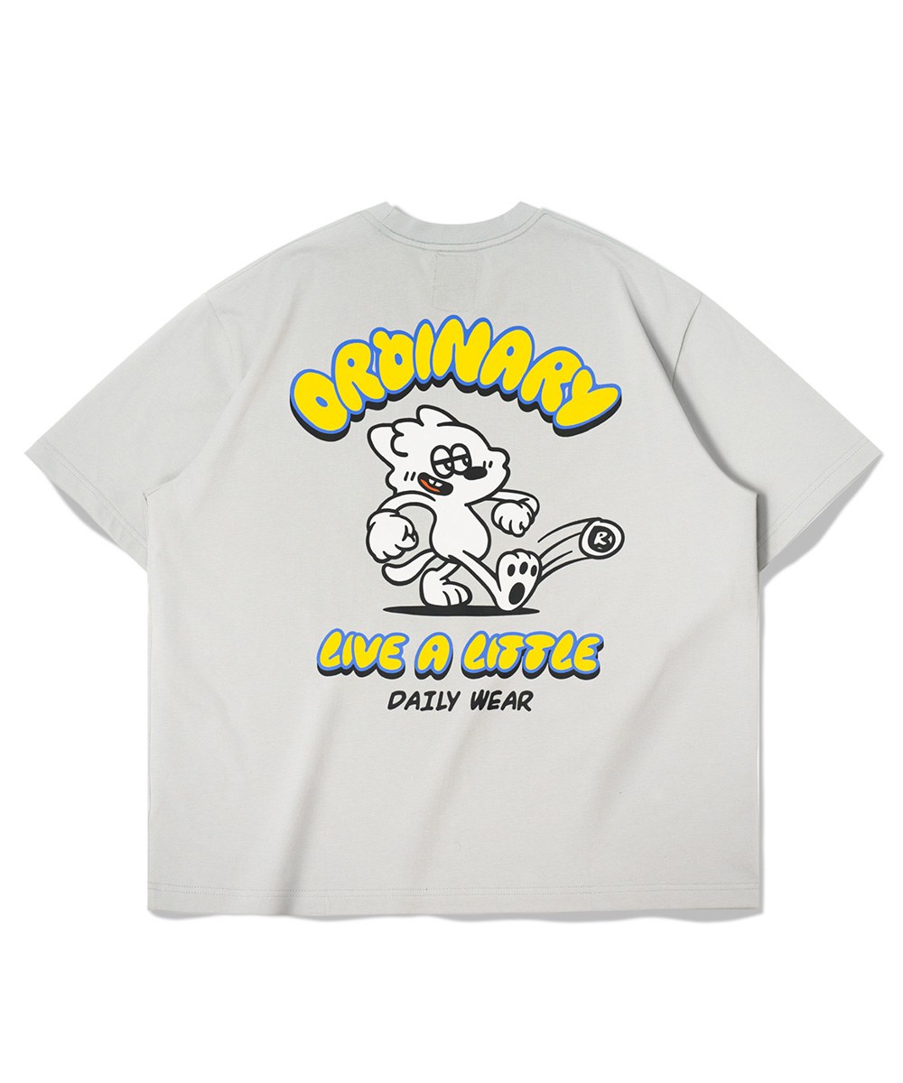 復古插畫PUPPY短TEE
