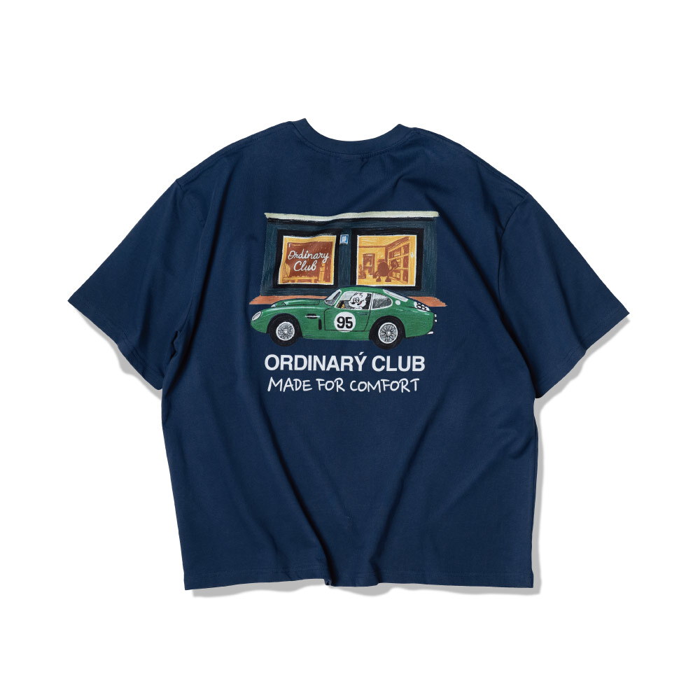 復古蠟筆角色短TEE