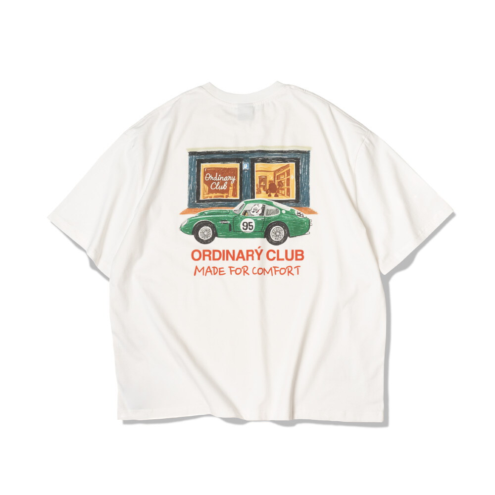 復古蠟筆角色短TEE