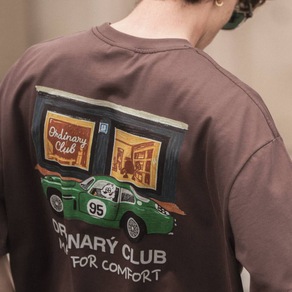 復古蠟筆角色短TEE