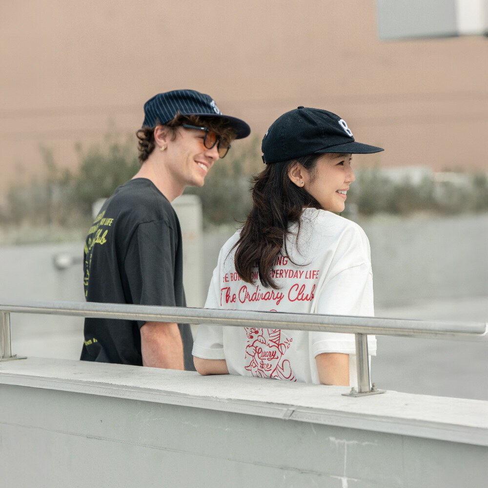 愛心衝浪復古短T