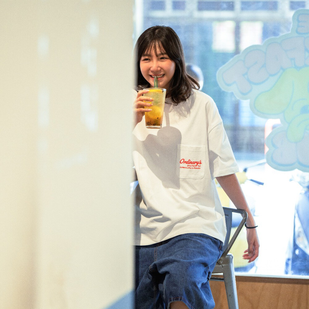 ORDINARY 卡通早餐TEE