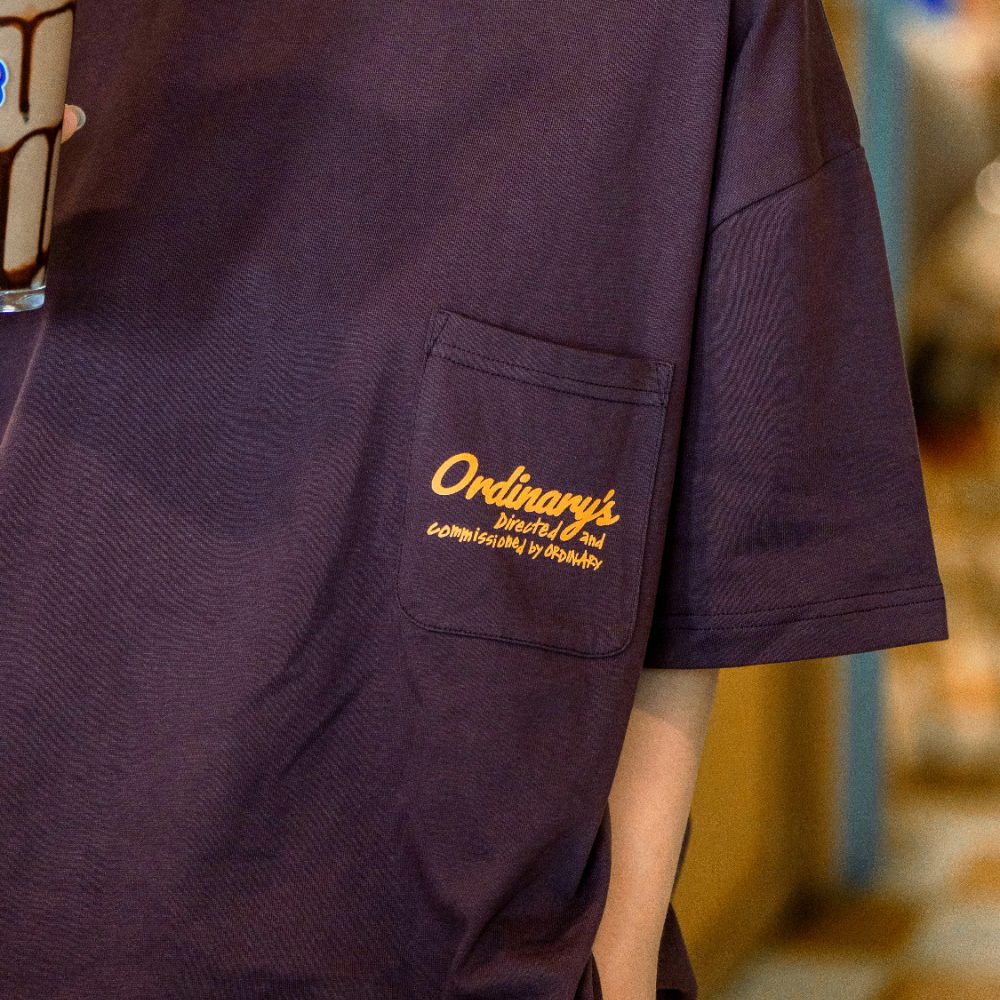 ORDINARY 卡通早餐TEE