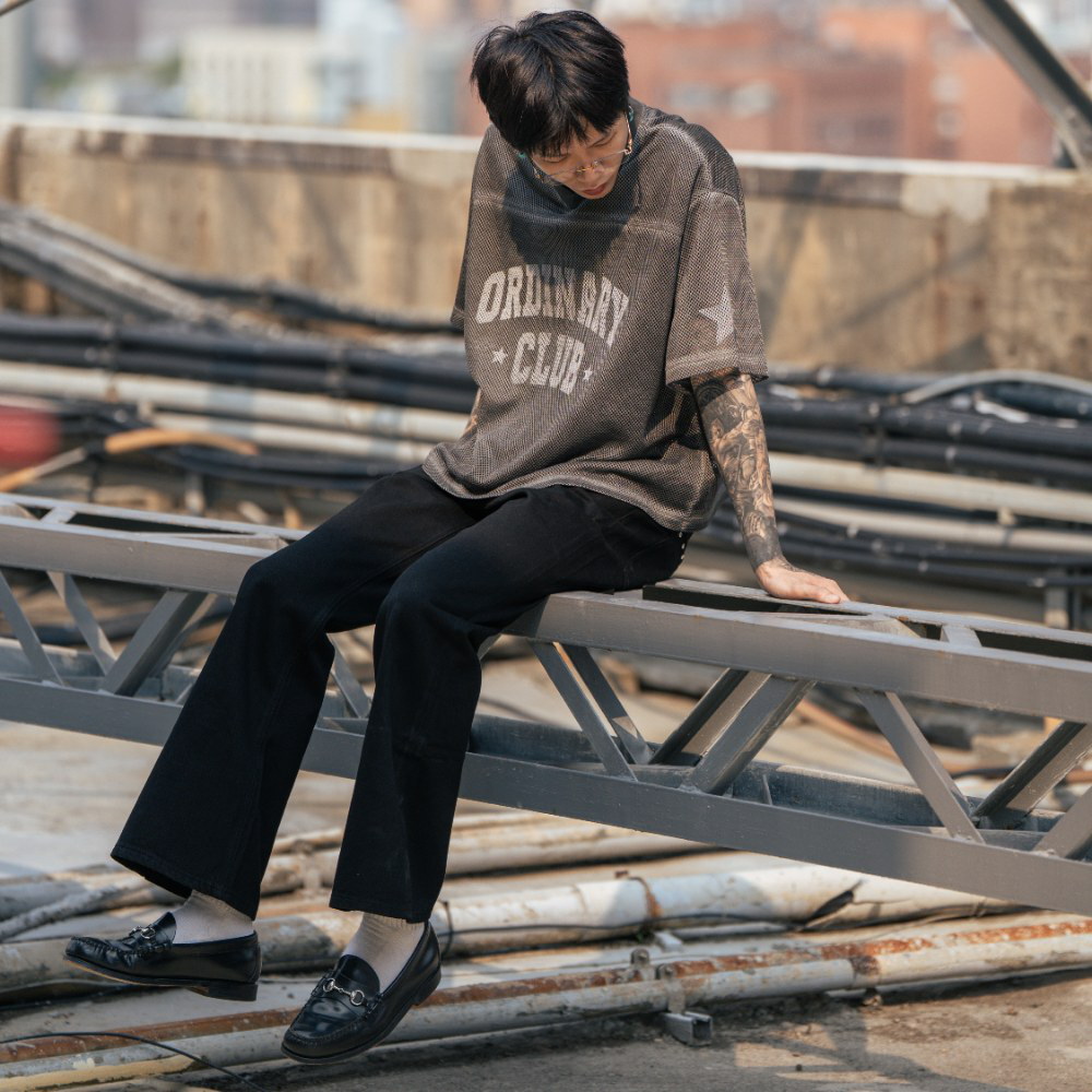 美式短版網眼球衣