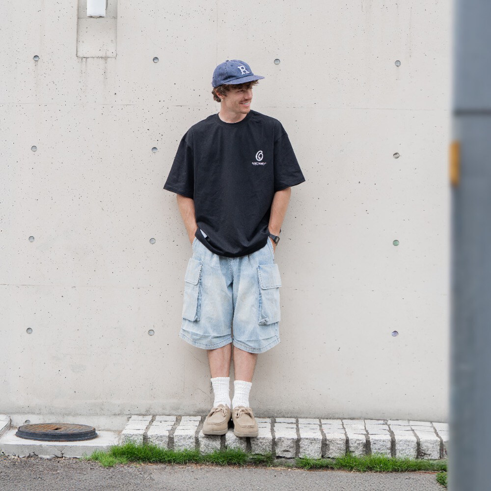 美式手繪LOGO短TEE