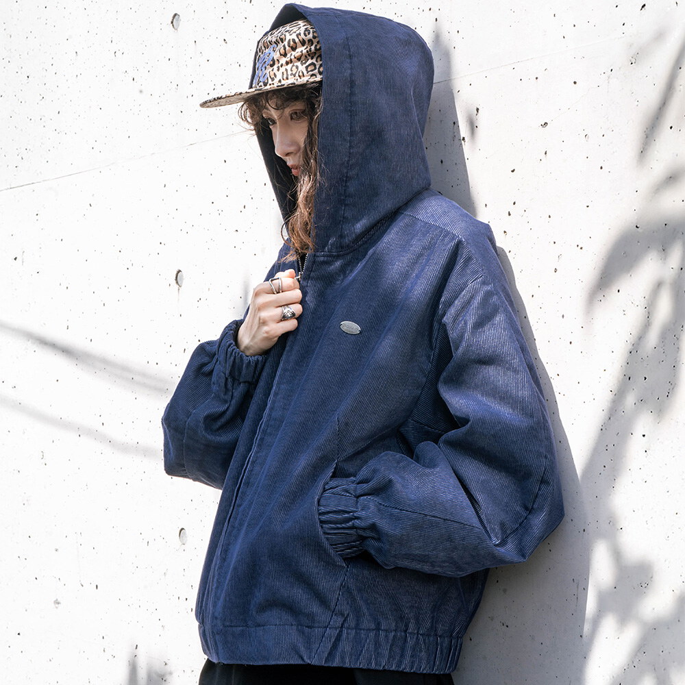 鐵牌燈芯絨外套