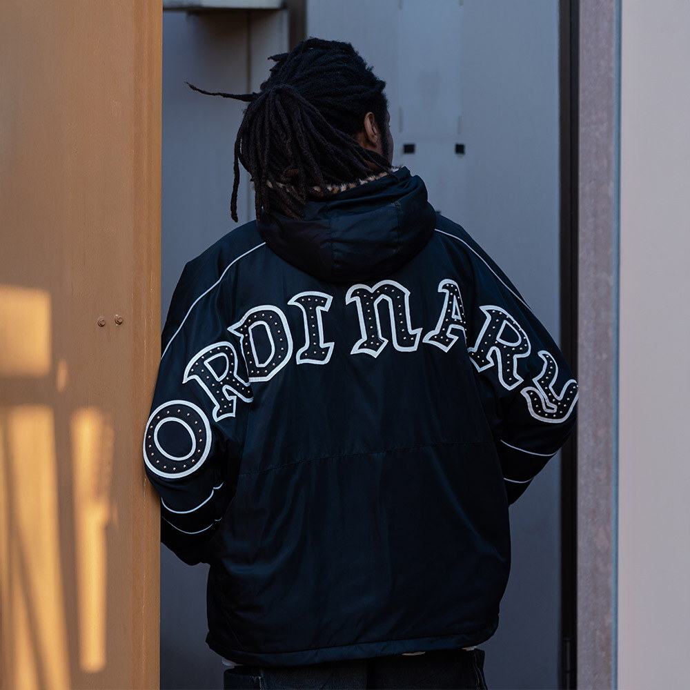 雙面豹紋卯釘貼皮外套