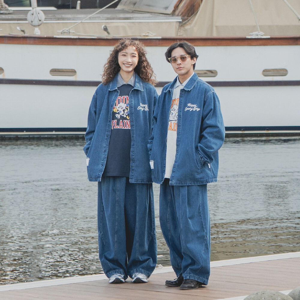 ORDINARY X PLAIN ME 單寧教練外套