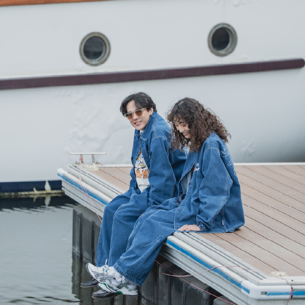 ORDINARY X PLAIN ME 單寧教練外套