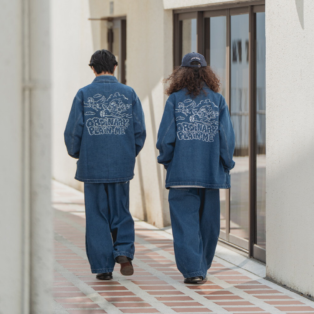 ORDINARY X PLAIN ME 單寧教練外套