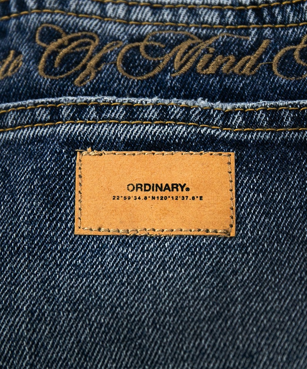 ORDINARY 水洗牛仔褲