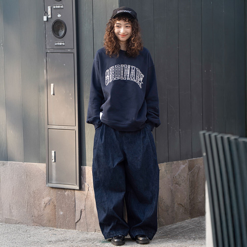 格紋星星貼布燈籠褲