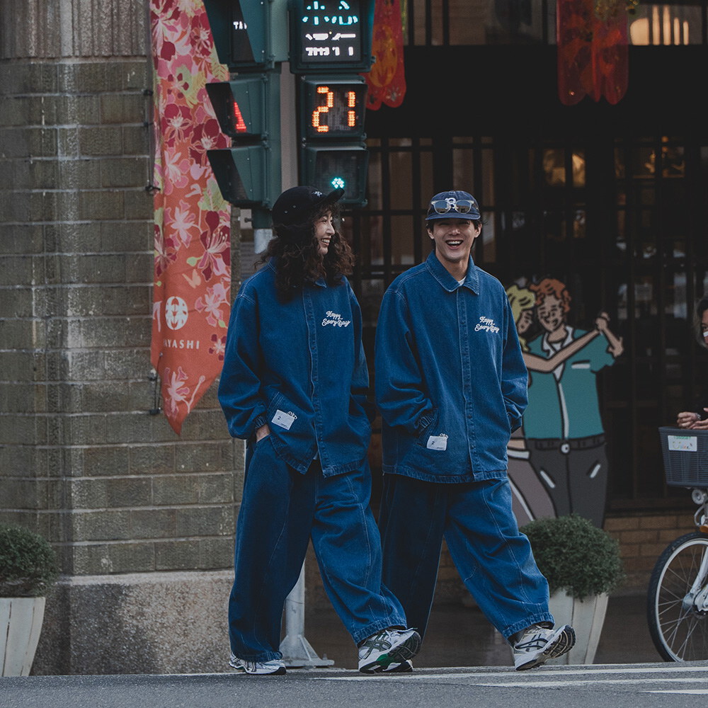 ORDINARY X PLAIN ME 單寧氣球褲