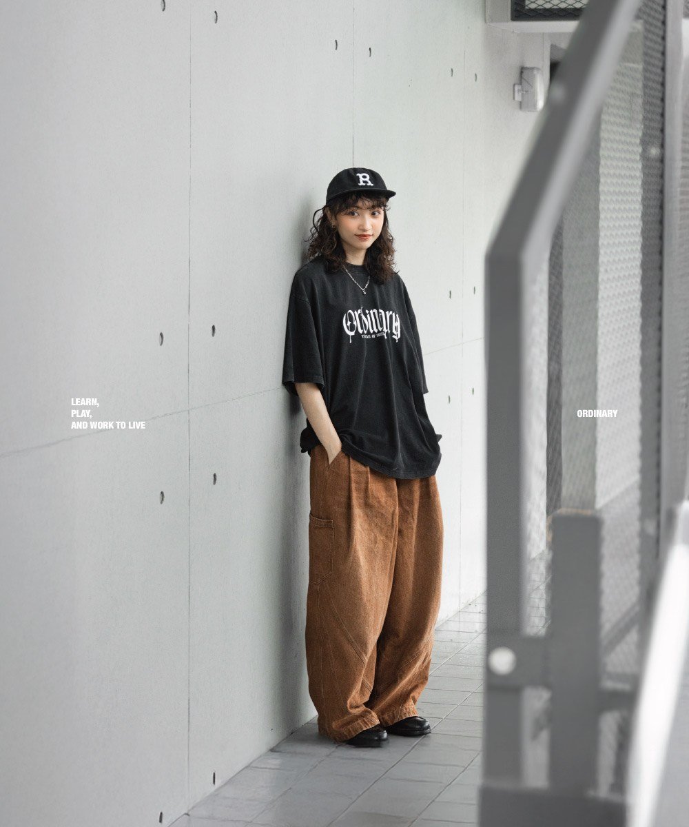 LOGO水洗六分割球帽