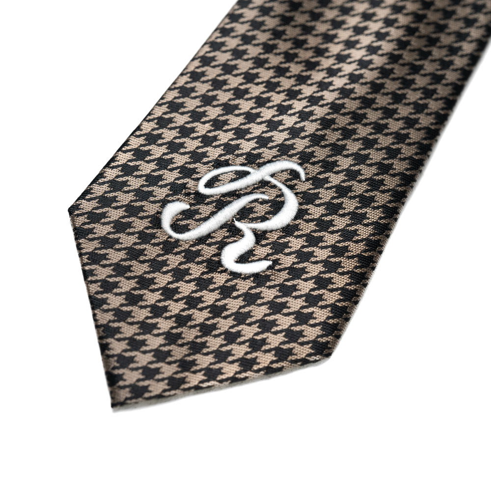 千鳥格領帶