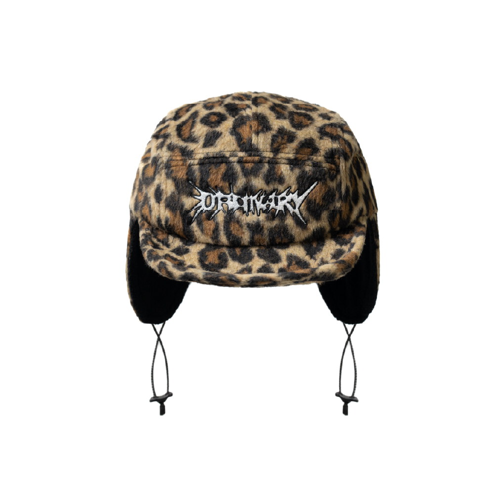 LOGO羊羔毛遮耳帽