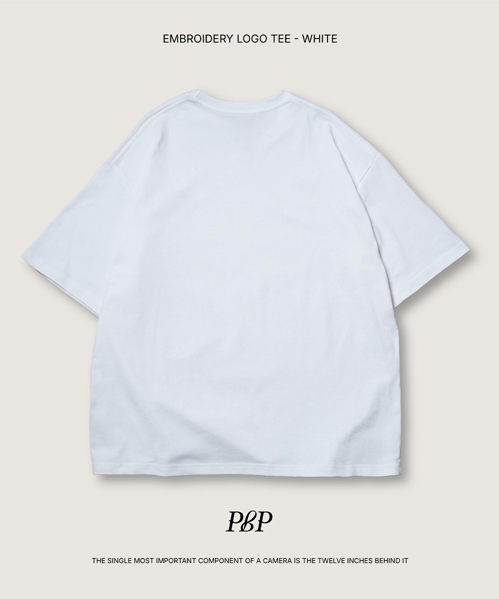 左胸刺繡LOGO短Tee