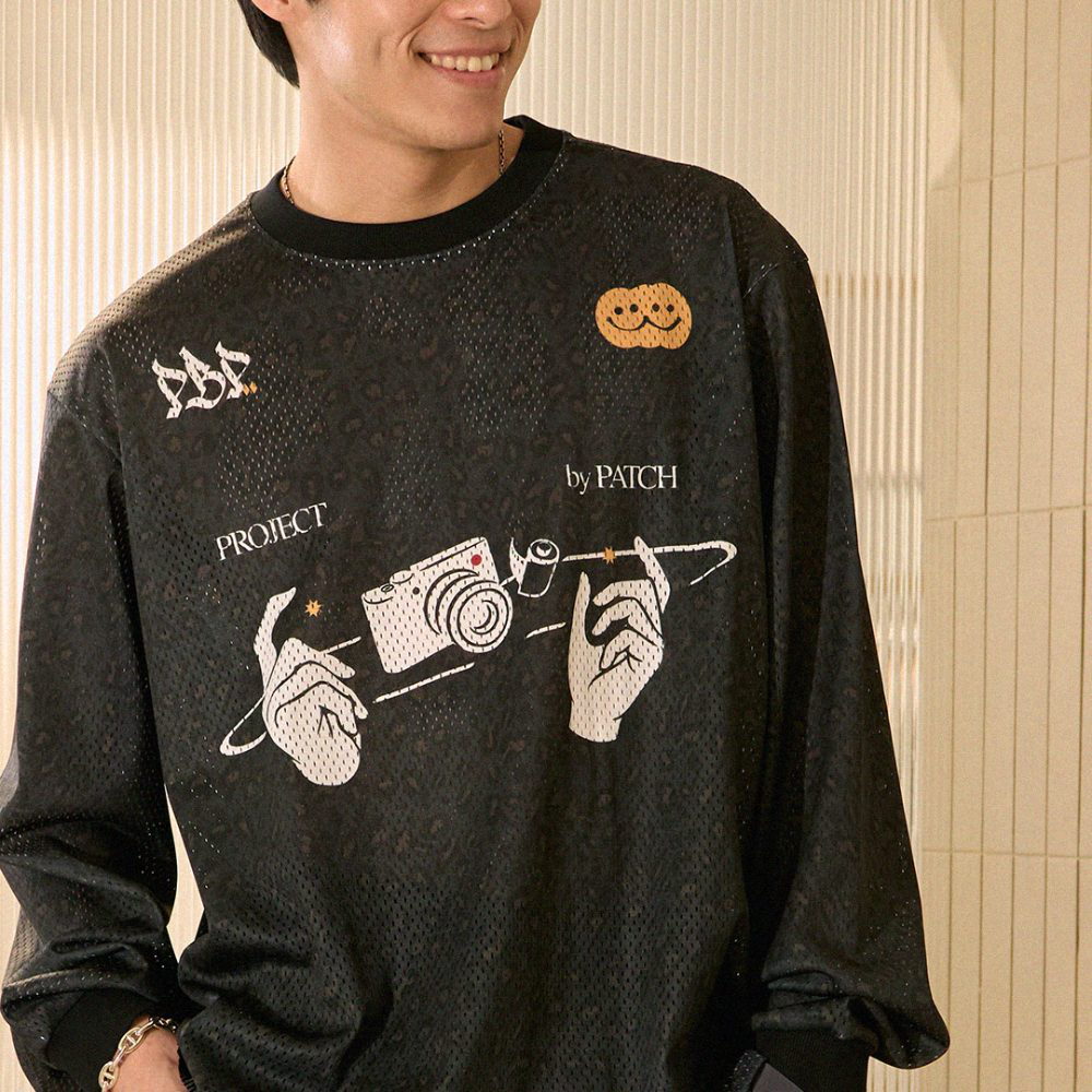 滿版豹紋印刷長袖球衣 LEOPARD JERSEY