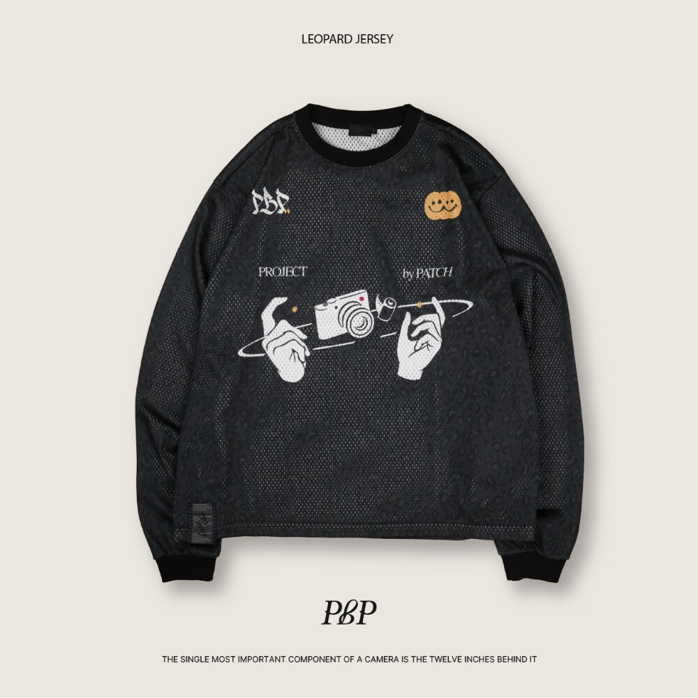 滿版豹紋印刷長袖球衣 LEOPARD JERSEY
