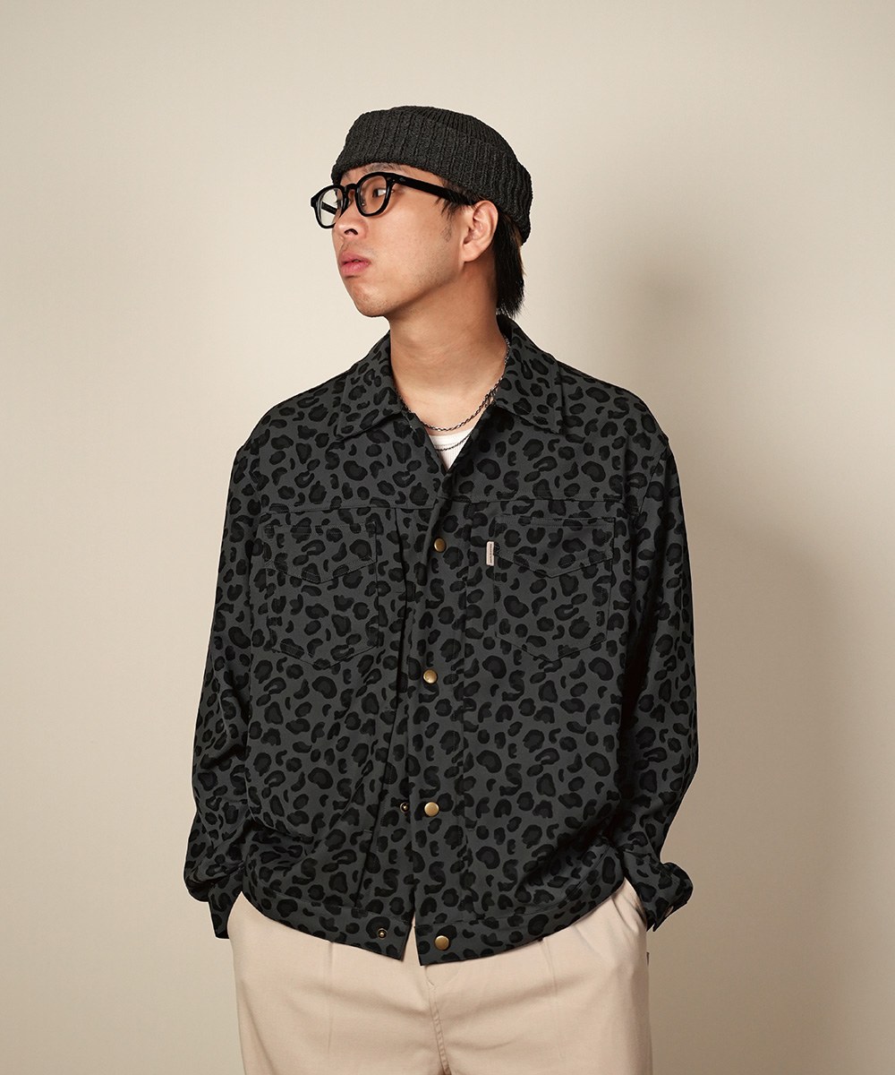 豹紋襯衫外套 LEOPARD JACKET