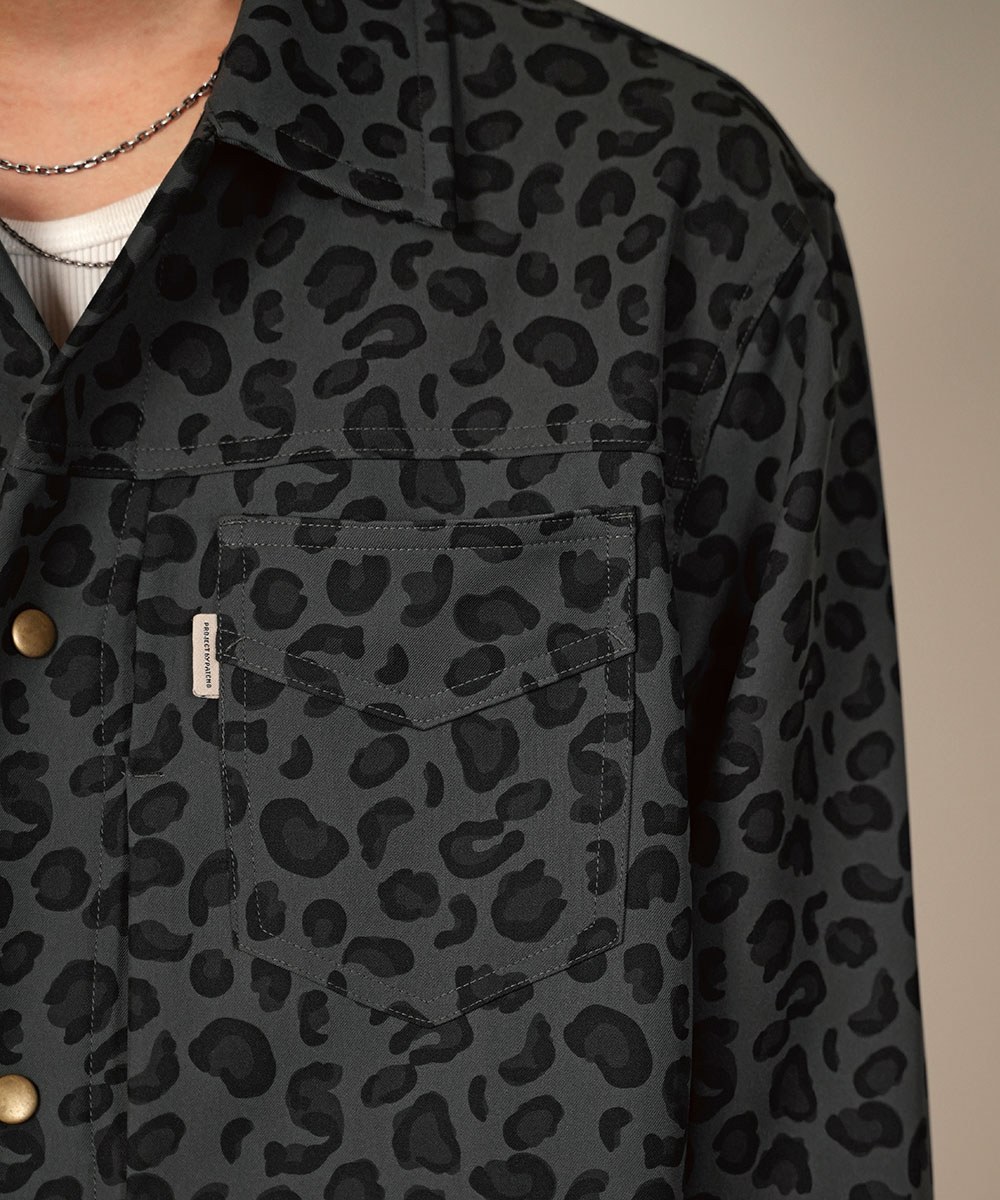 豹紋襯衫外套 LEOPARD JACKET
