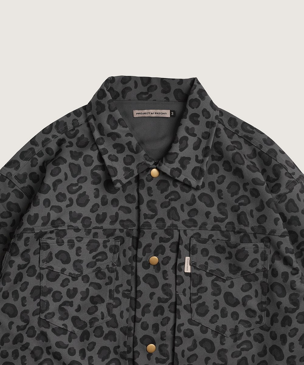豹紋襯衫外套 LEOPARD JACKET