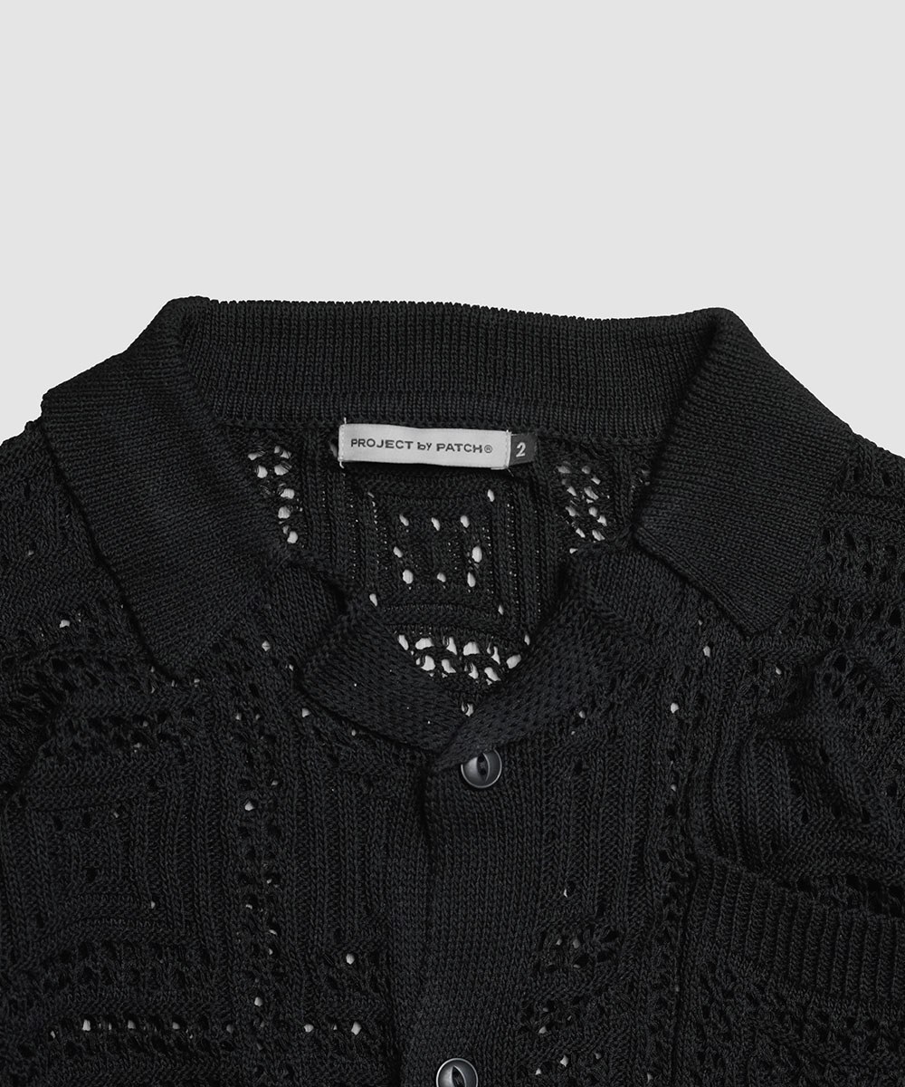 針織襯衫 LOOSE KNIT SHIRT