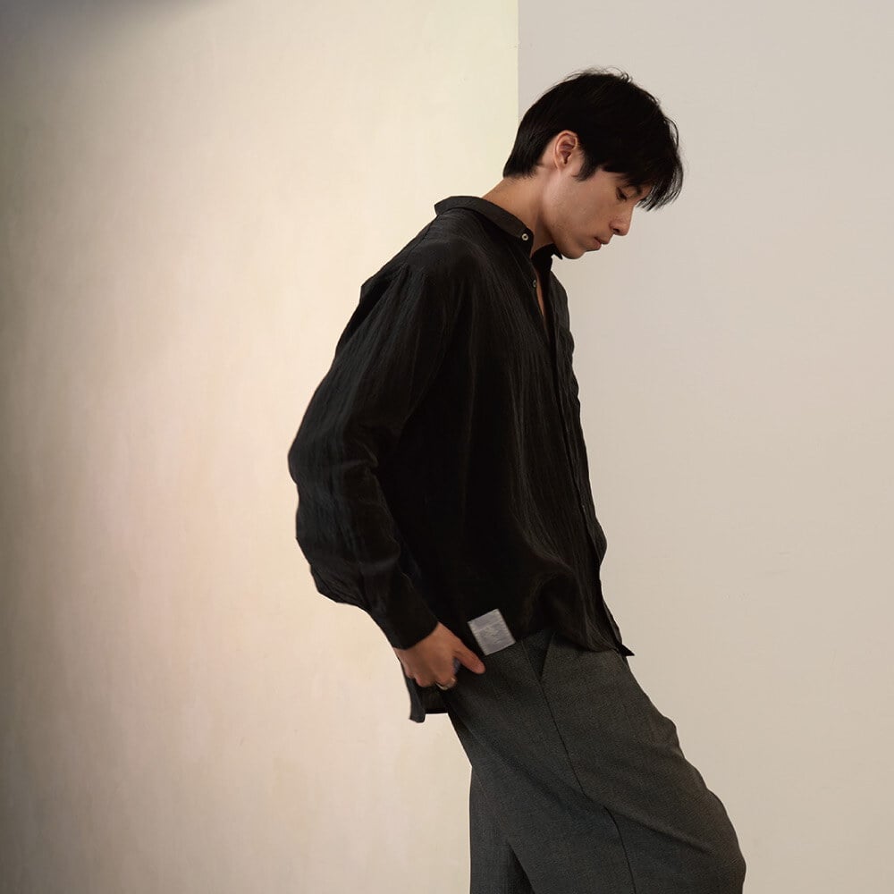 寬鬆長袖襯衫 LOOSE FIT DAILY SHIRT