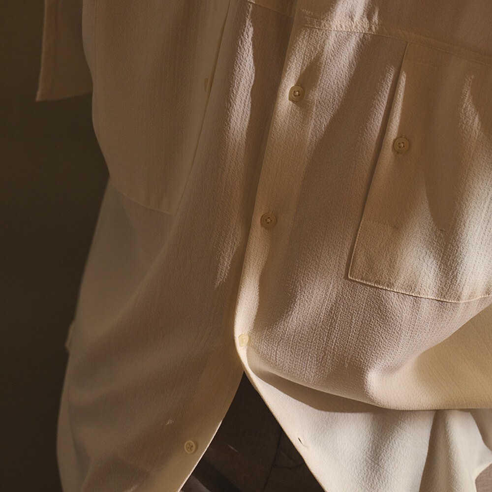 條紋襯衫 STRIPE LOOSE POCKET SHIRT