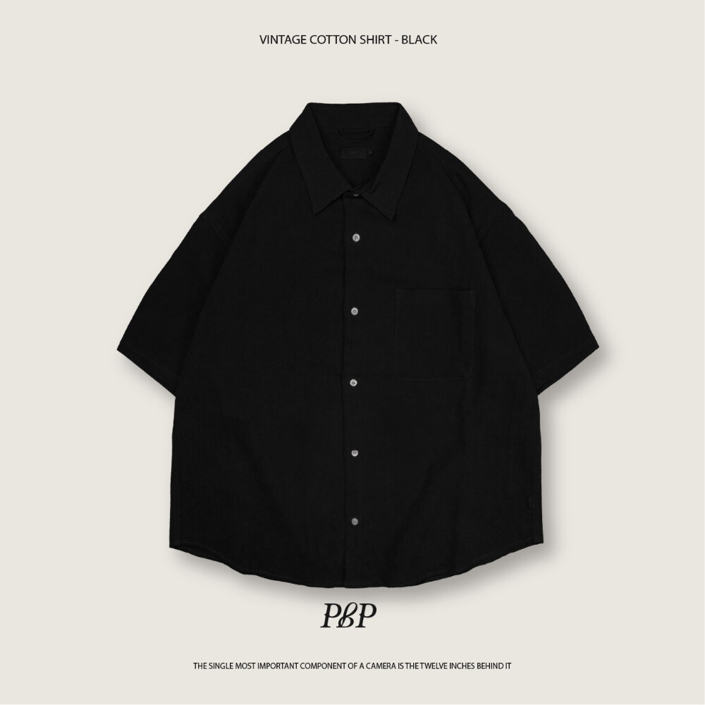 寬版襯衫 VINTAGE COTTON SHIRT